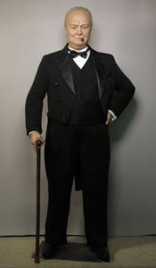 Figurine de cire personnalisée Winston Churchill grandeur nature à vendre - Product Image 6