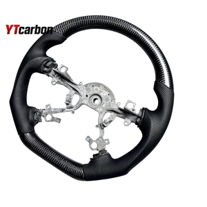 <span class=keywords><strong>พวงมาลัย</strong></span>คาร์บอนไฟเบอร์แท้ YTcarbon สำหรับ Carlton Omega อะไหล่ตกแต่งภายในรถยนต์ สไตล์รถแข่ง แบบกำหนดเอง - Product Image 6