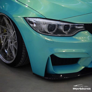 Wrapmaster haute qualité brillant métallisé bleu glace voiture emballage vinyle 1.52*17m anti-rayures résistant aux UV PVC matériel changement de couleur - Product Image 4