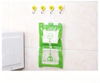 Sachet déshumidificateur suspendu OEM au chlorure de calcium pour armoire et chambre à coucher