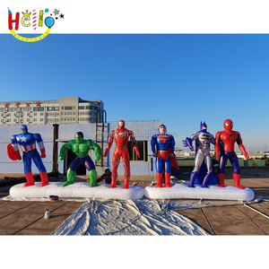 Super-héros gonflables de dessin animé pour la décoration de fête à thème - Product Image 1