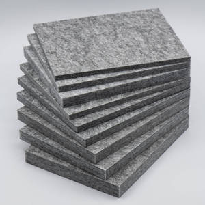 Pannello Acustico <span class=keywords><strong>in</strong></span> Tessuto Poliestere PET Ecologico e Ignifugo, <span class=keywords><strong>Spessore</strong></span> 18-24mm, per Ufficio, Soggiorno e Camera da Letto - Product Image 3