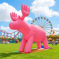 Ballon gonflable géant de mascotte pour événements de carnaval et défilés, avec ventilateur intégré, en tissu Oxford, vente en gros