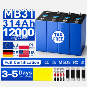 Cellule de batterie prismatique LiFePO4 Grade-A MB31 314Ah Entrepôt UE PL 8000+ cycles TAXE INCLUSE Livraison en 3-5 jours Expédition DDP - Product Image 1