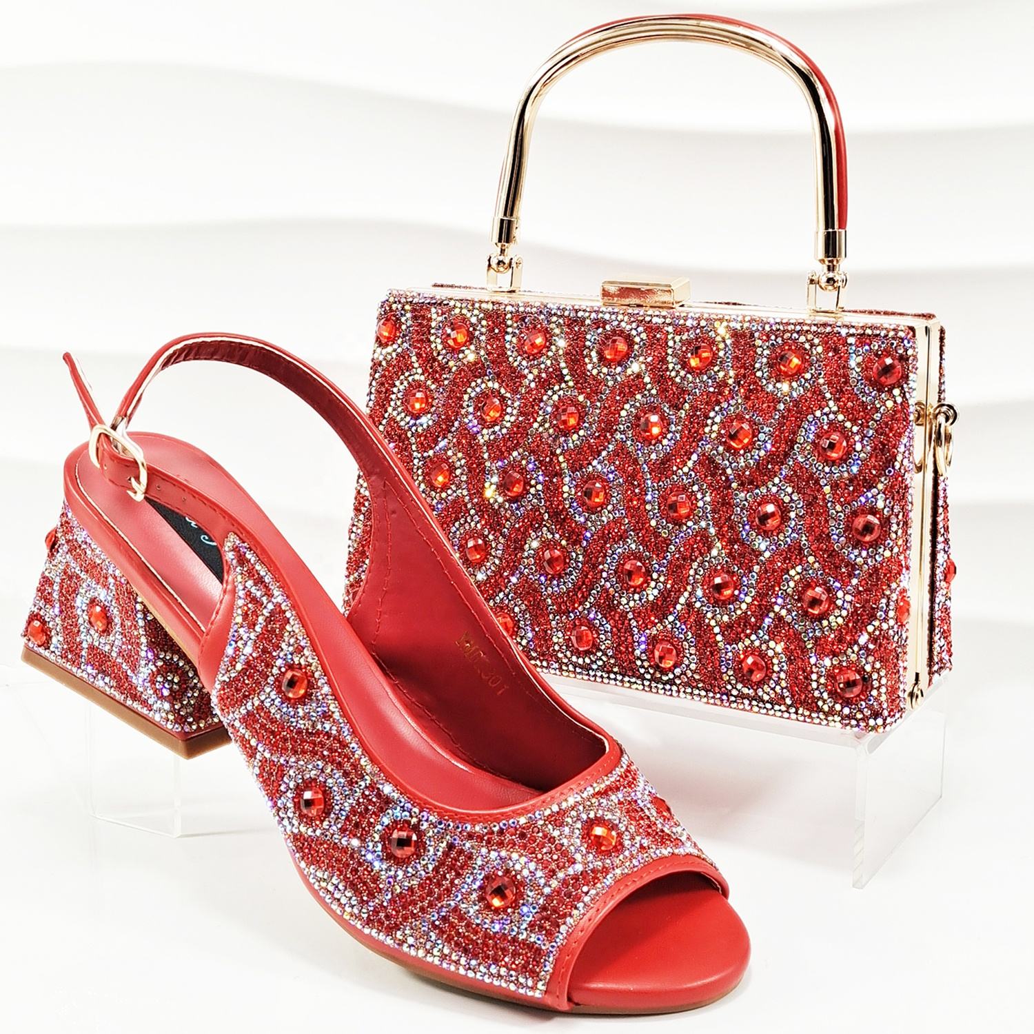 Sets Italian Shoes and Bags to Match Women Set Bag Set for African Party  Matching Shoes and Bags