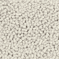 Granulés de plastique PLA écologiques, granulés d'acide polylactique vierge pour la production de filament d'impression 3D biodégradable