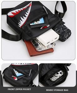 <span class=keywords><strong>Sac</strong></span> <span class=keywords><strong>bandoulière</strong></span> de luxe <span class=keywords><strong>antivol</strong></span> pour homme, personnalisé, haute qualité, mode, sport, logo, portable, pour affaires - Product Image 4