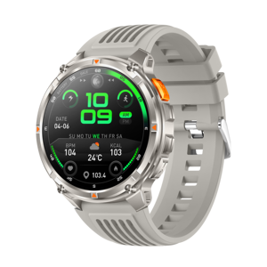 2025 New Arrival HT33 Smart Watch Outdoor 3ATM Waterproof 1100mAh <b>Large</b> Battery TFT Display Compass Flashlight Sports Watch - Product Image 6