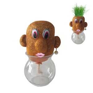 Muñeca <span class=keywords><strong>de</strong></span> cabeza <span class=keywords><strong>de</strong></span> hierba bonita <span class=keywords><strong>para</strong></span> niños, muñeco <span class=keywords><strong>de</strong></span> hierba <span class=keywords><strong>de</strong></span> centeno <span class=keywords><strong>de</strong></span> cabeza plana <span class=keywords><strong>de</strong></span> ojos grandes, escritorio <span class=keywords><strong>de</strong></span> oficina, planta verde, muñeco <span class=keywords><strong>de</strong></span> hierba <span class=keywords><strong>para</strong></span> niños - Product Image 4