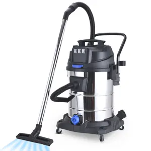 Heavy Industry Wet and Dry Vacuum Cleaners Are Used In Large Factories, Outdoors, Garages WIth Auto Dust Shaking