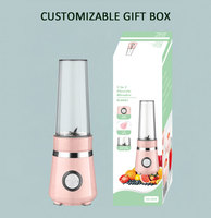 600ml Persoonlijke Draagbare Blender OEM ODM 100% Koperen Motor 2 Snelheden Pulse Veiligheidsvergrendeling Afneembare Fles Smoothie Sapmaker