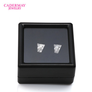 Cadermay Trapezoid D Color Moissanite Gemstone Loose For Jewelry Making - Product Image 1