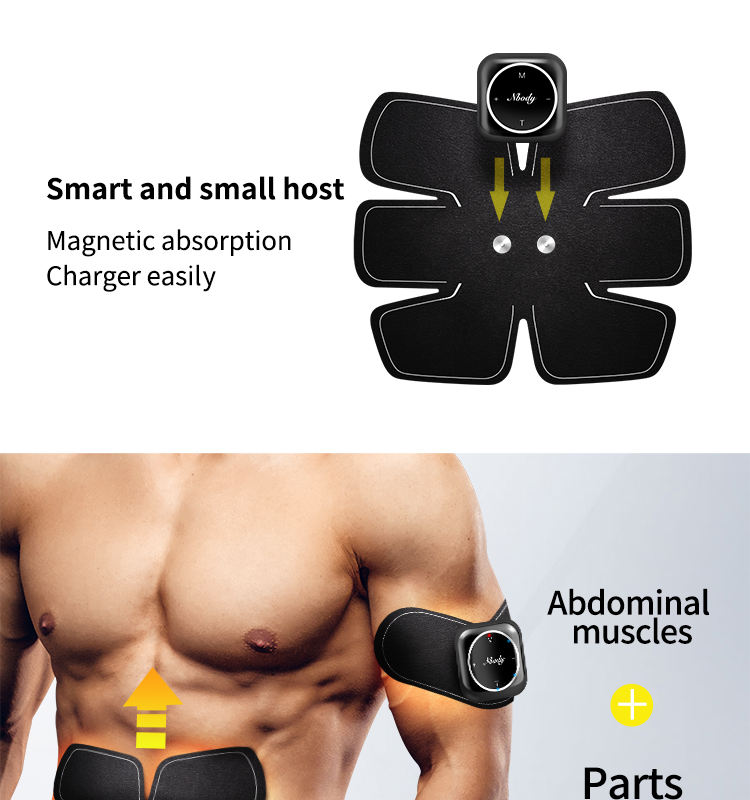 Factory Price Electronic Ems Muscle Stimulator Machine Home Use Wireless Slimming Belt Ems Fat Burner Gym Hip Trainer