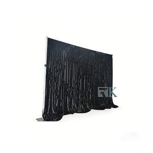 Supports de poteaux tubulaires télescopiques de luxe pour toiles de fond d'événements - Product Image 1