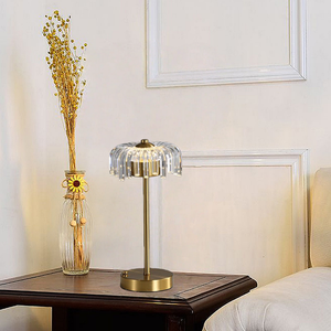 LEDモダンアルミデスクランプタッチコントロールウォームホワイトバッテリー電源ナイトライトベッドルームベッドサイドオフィス用 - Product Image 3