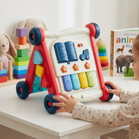 Juguete Musical de Actividades para Bebés con Música y Luces, Interactivo, Sensorial, Educativo, para el Aprendizaje Temprano, Regalo para Niños Pequeños