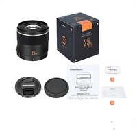 Objectif YONGNUO YN25 f1.7M 25mm STM de qualité supérieure pour Panasonic pour Olympus M4/3 Mount G95 GF9 GX9 Macro 4/3 Objectif d'appareil photo à grande ouverture