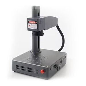 Machine de gravure laser à fibre portable 20W, machine de marquage laser à fibre pour la découpe d'acier, de métal et de bijoux - Product Image 1