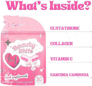 Kapsul Kecantikan Premium 4-in-1 Label Pribadi OEM/ODM dengan Suplemen Diet Kolagen L-<span class=keywords><strong>Glutathione</strong></span> untuk Kulit Semua Jenis Kelamin - Product Image 3