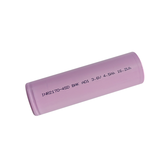 100% Original High Performance High Capacity BAK 21700 45D 4500mah 10c Beat Molicel 21700 P45B 4500mah 45A