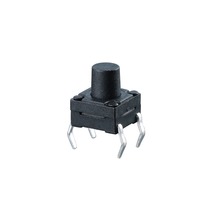 Interrupteur Tactile Étanche 6*6mm Série DIP 4 Broches 1NO (Laiton Acier Inoxydable 12V 50mA pour Appareils Domestiques)