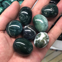 Pierres Roulées Vertes Feng Shui Polies à la Main en Gros, Pierres de Guérison en Cristal