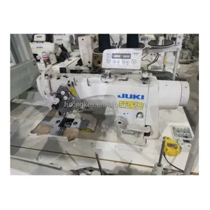 Used JUKIs 3588A-7 original 2 double needle Lockstitch Machine Jeans and heavy weight industrial sewing machine