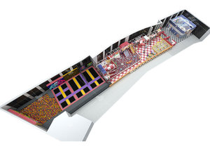 Centro de entretenimiento familiar Pokiddo, trampolines para niños y adultos, parques infantiles para interiores, parque de atracciones, toboganes de cuerno, pozo de bolas - Product Image 6