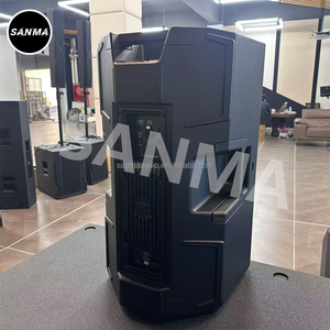 Altavoces de monitor de piso activos de 2 vías Art 915-A de 15 pulgadas, carcasa de plástico de aleación de titanio, 1050 W RMS, 8 ohmios, impermeables, para escenario de audio profesional - Product Image 3