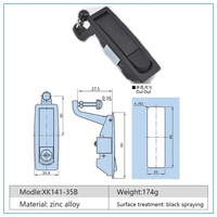 Serrures mécaniques, Classe 1130-U8 EMKA Eminka Serrure plane pour armoire électrique