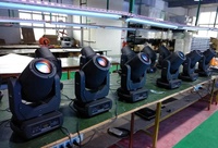 BSW — projecteur led 200W 3 en 1, éclairage avec tête mobile pour évènements et fête