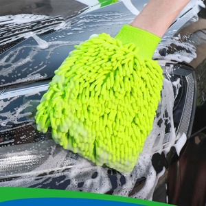 Guante de Lavado de Autos Moissic de Microfibra Chenille, Antiarañazos, para Autos y Limpieza del Hogar (Modelo 26031913) - Product Image 5