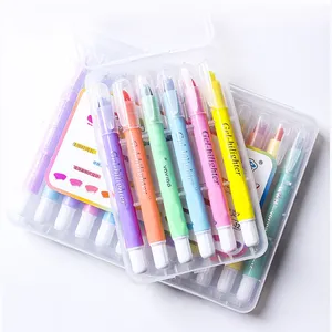 Crayon Gel lavable soyeux 6 couleurs pour enfants, Crayon de peinture fantaisie pour le visage, couleurs en vrac - Product Image 1