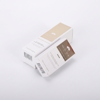 Boîte de sérum pour petites entreprises avec texture luxueuse, finition texturée pour l'emballage de produits cosmétiques et d'huiles essentielles, expédition à plat