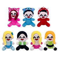 Peluche Omz mignonne de dessin animé, poupée garçon avec chapeau, poupée garçon/fille Kawaii, jouet en peluche pour les cadeaux d'anniversaire des enfants