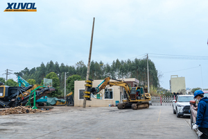 Manipulador de Postes Giratorio XUVOL Max. Grapa de 1.5T para Excavadoras de 10-15 Toneladas, Maquinaria de Construcción, Manipulador de Tuberías - Product Image 3