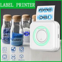 Imprimante thermique portable C15 Mini sans fil haute définition, imprimante d'étiquettes mini, contrôle par application Funprint