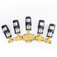 Vanne de régulation de pression d'eau électrique bidirectionnelle en laiton fileté, à raccordement par bride DN25-DN65 24V/220V