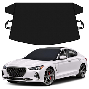 Thickened Solid Color Card-in Type <b>Hooks</b> Windproof Anti-theft PVC Adhesive Backing Rain Snow Proof Durable <b>Car</b> Windshield - Product Image 1