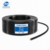 Cable Solar H1Z2Z2-K para CE, Impermeable IP67, Cobre Estañado, Aislamiento XLPO, 1.5KV, 4mm2/6mm2, Bajo Humo, Libre de Halógenos, para Electrodomésticos