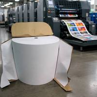 Papel de Copia Offset Ecológico de 80 g/m², Tamaño Carta 8.5x11 Pulgadas, Pulpa de Madera Blanda para Impresión Digital, Papel para Manualidades y Regalos