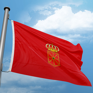 Banderas Promocionales Patrióticas <span class=keywords><strong>de</strong></span> Poliéster Impresas Digitalmente para Eventos Deportivos, Festivales, Celebraciones, <span class=keywords><strong>Navarra</strong></span>, Banderas <span class=keywords><strong>de</strong></span> España <span class=keywords><strong>de</strong></span> 3x5 Pies - Product Image 1