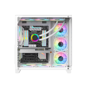 2023 meilleure vente personnalisation moderne bureau <span class=keywords><strong>Gamer</strong></span> PC ordinateur ATX Mini ITX large cube étuis ordinateur de jeu et <span class=keywords><strong>tour</strong></span> moyenne - Product Image 3