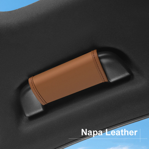 R-38 Housse universelle pour poignée de toit de voiture en cuir souple, protection pour poignée de porte, housse pour poignée de toit de voiture, accessoires intérieurs - Product Image 4