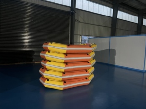 <span class=keywords><strong>Bateau</strong></span> de surf gonflable en PVC de 0,9 mm, résistant à l'usure, kayak à rames de 2,4 m, kayak gonflable pour la dérive - Product Image 5