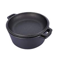 Ensemble de casseroles Lfgb 6 litres, multifonctionnel, grand, antiadhésif, pour pain au levain, cocotte en fonte pour la cuisson du pain au levain