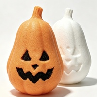 Lanterne Citrouille Décorative en Pulpe de Papier pour Halloween, Citrouille en Pulpe Moulée Écologique Personnalisée pour Décoration de Table de Fête