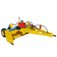 Nouvelle conception Runzecheng : Niveleuse hydraulique de type tracteur à réglage numérique pour le nivellement du sol et le déchaumeur de terre