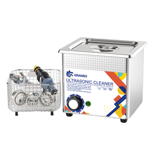 Nettoyeur <span class=keywords><strong>à</strong></span> <span class=keywords><strong>ultrasons</strong></span> électrique Granbo 2L Mini 40KHz pour bijoux, réservoir en acier inoxydable SUS304, usage domestique, voiture, manucure, tatouage, <span class=keywords><strong>lunettes</strong></span> - Product Image 1