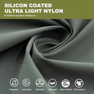 Tenda da Campeggio per Escursioni All'aperto Tre Stagioni, Doppia Camera da Letto per Due Persone, Tessuto in Poliestere/Nylon 210T, Antivento, Impermeabile, Portatile - Product Image 4